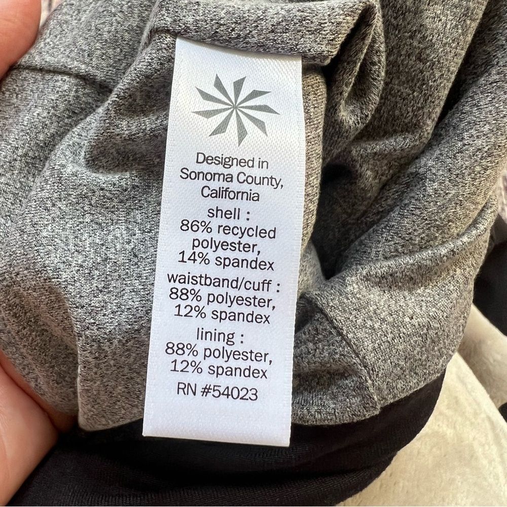ATHLETA Lined Soho Lined Jogger Pants Black Size 8 Tall - Picture 8 of 14